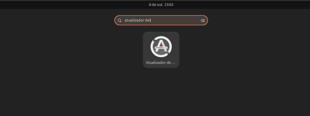 atualizador de programas ubuntu