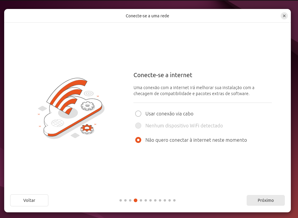 ubuntu conectar internet